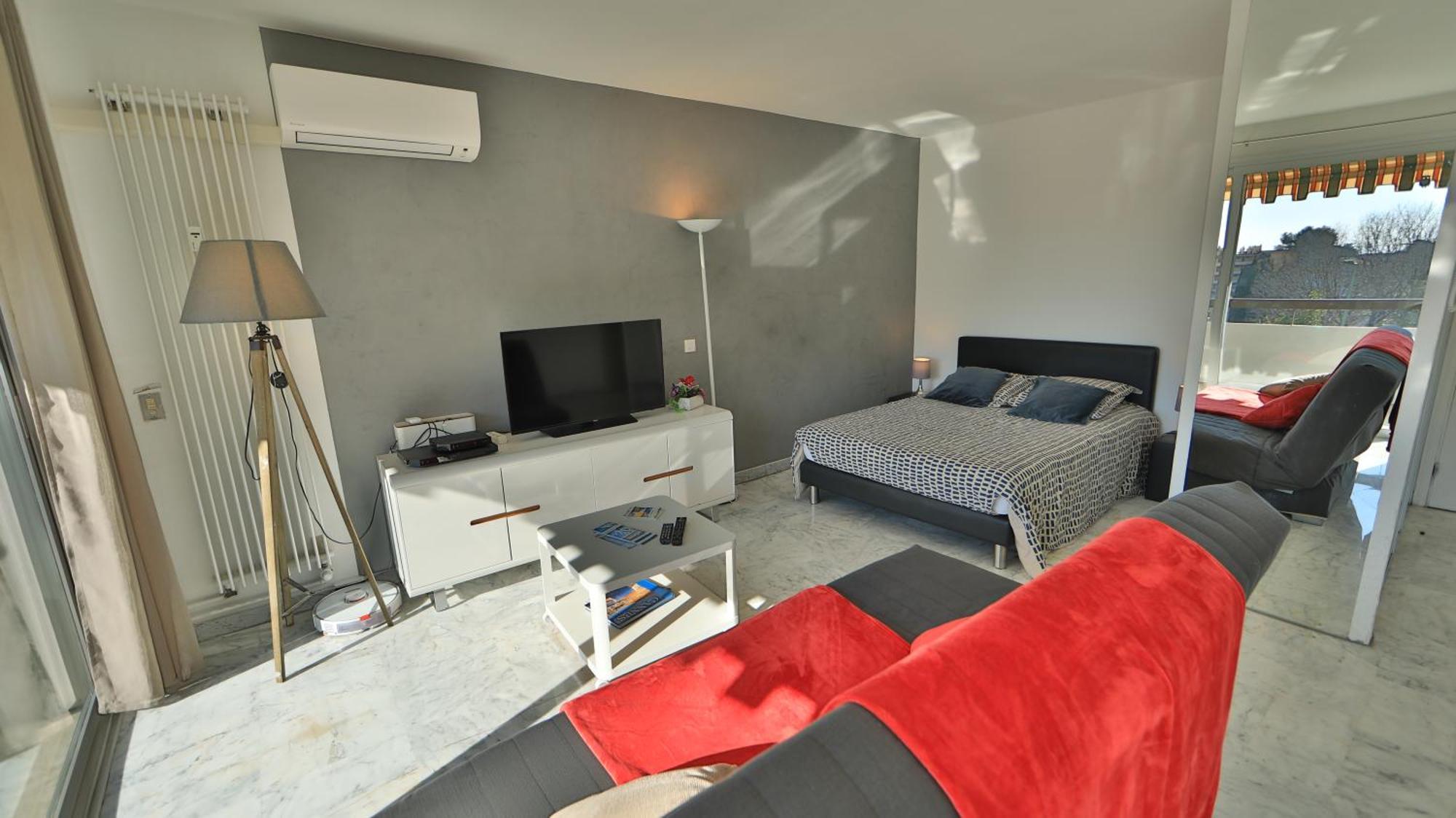 Studio Parking Fibre Piscine Clim Ле Кане Екстериор снимка